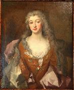 Nicolas de Largilliere Portrait dune femme en buste oil painting artist